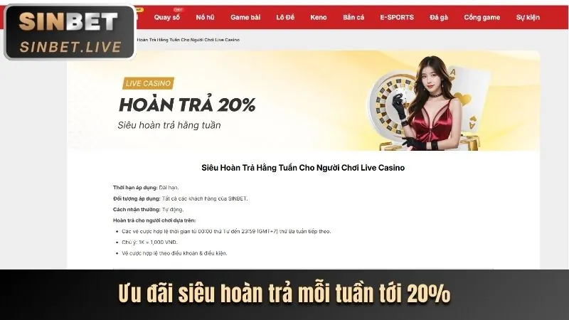 Chi tiết ưu đãi mới nhất 8xbet